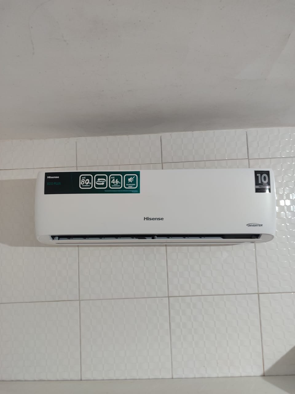 Ar-condicionado higienizado